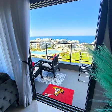 Luxury Sea & Pool View At Caesar Cliff Esentepe Apartment *
