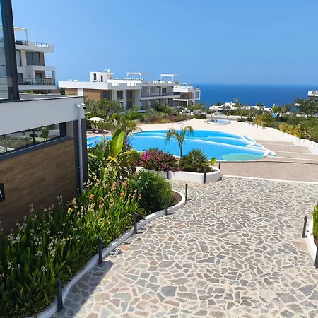 Luxury Sea & Pool View At Caesar Cliff Esentepe Apartment *